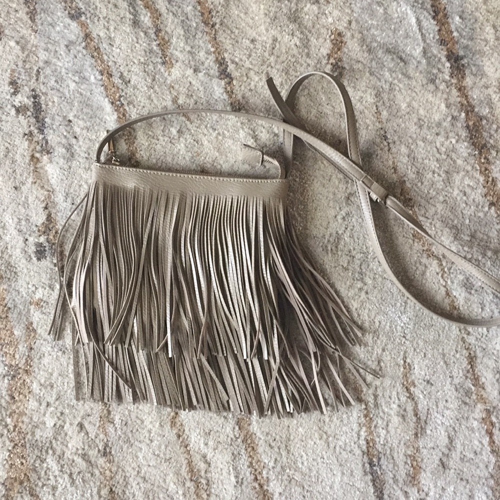 Fringe purse